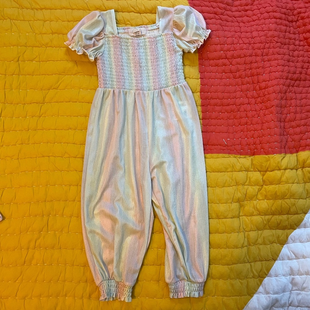 Peek Shimmery Romper